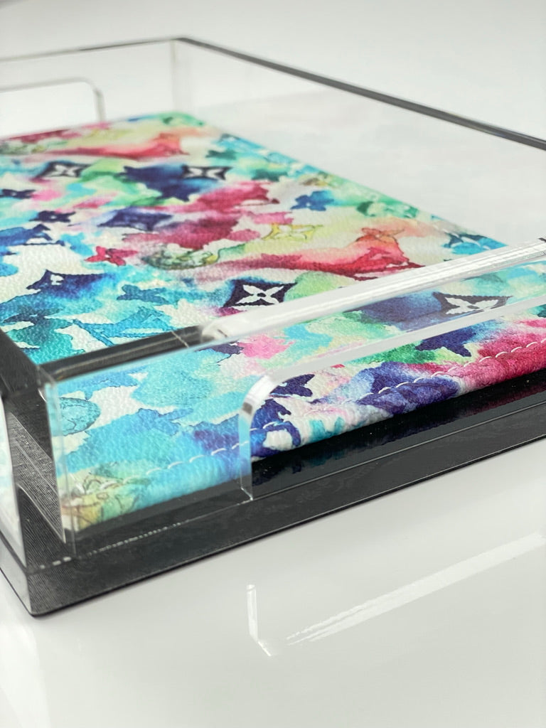 Acrylic Louis Vuitton Watercolor Tray