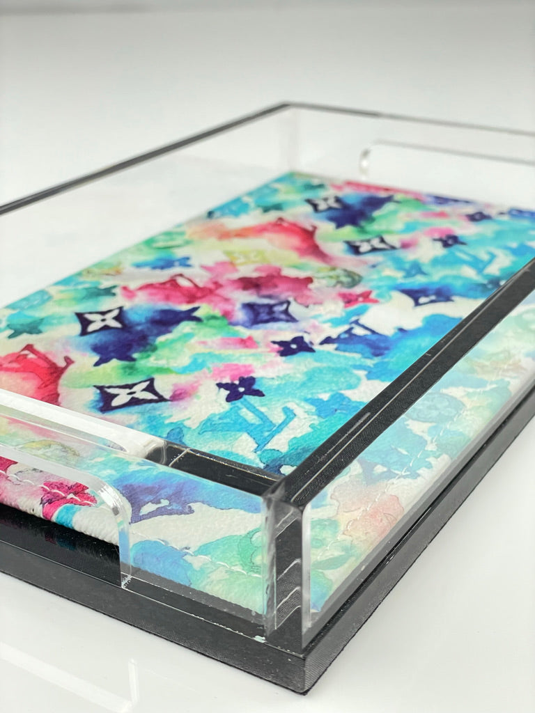 Acrylic Louis Vuitton Watercolor Tray