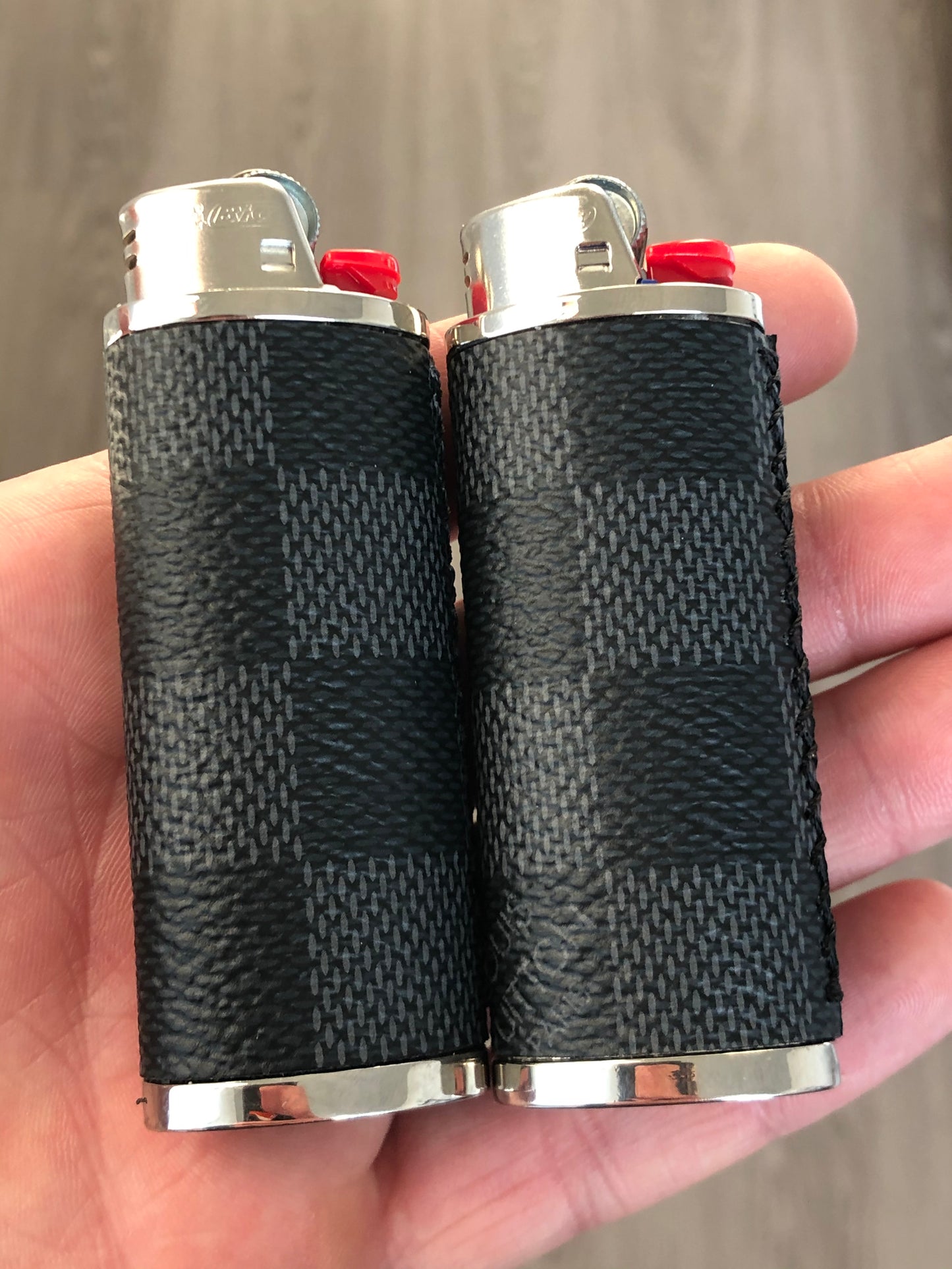 Louis Vuitton Damier Lighter Case - Black